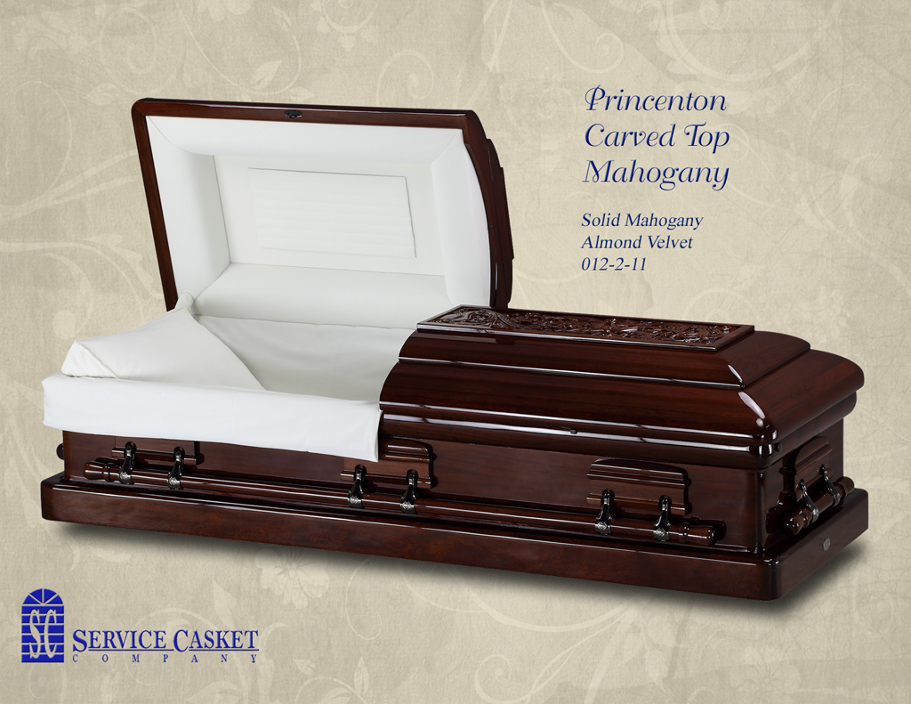 Princeton Mahogany Carved Top